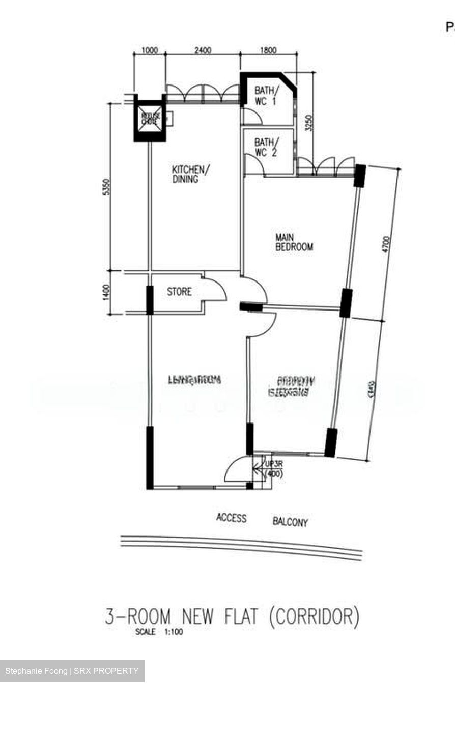 Blk 248 Jurong East Street 24 (Jurong East), HDB 3 Rooms #555296091